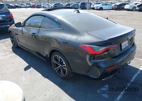 2022 BMW M440I xDrive из США, поврежденный, VIN WBA13AR06NCL03176